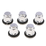 Maxbell 5 Pieces | 12x1.5 Open End Lugs Nuts Factory Style Lugs FOR HONDA Accord