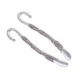 Maxbell 6Pcs/Lot Tibetan Silver Alloy Mermaid Bookmarks Book Label Jewelry Findings