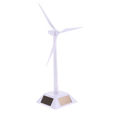 Maxbell 1 Set Plastic Solar Powered Windmill Toys Windmill Turbine Model for Kids Science Educational Toys Gift