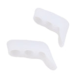 Maxbell 2Pcs Pinky Toe Straightener Little Toe Separator for Tailors Bunion Toe Bunionette Corrector for Women and Men