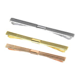 Maxbell 3PCS Mens Accessories Tie Collar Pin Bar Men Jewelry Gift Different Color