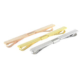 Maxbell 3PCS Mens Accessories Tie Collar Pin Bar Men Jewelry Gift Different Color