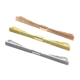 Maxbell 3PCS Mens Accessories Tie Collar Pin Bar Men Jewelry Gift Different Color