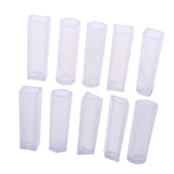 Maxbell 10pcs/Set Assorted Cylinder Cabochon Jewelry Silicone Mold For Resin Pendant