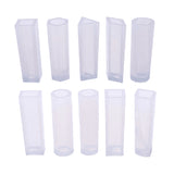 Maxbell 10pcs/Set Assorted Cylinder Cabochon Jewelry Silicone Mold For Resin Pendant