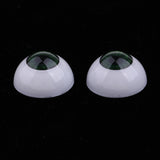 Maxbell 20mm Acrylic Eyeballs Dark Green Iris Safety Eyes for Reborn Baby Girl/Boy Dolls DIY Making Accessories