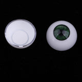 Maxbell 20mm Acrylic Eyeballs Dark Green Iris Safety Eyes for Reborn Baby Girl/Boy Dolls DIY Making Accessories