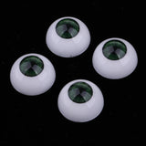 Maxbell 20mm Acrylic Eyeballs Dark Green Iris Safety Eyes for Reborn Baby Girl/Boy Dolls DIY Making Accessories