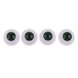 Maxbell 20mm Acrylic Eyeballs Dark Green Iris Safety Eyes for Reborn Baby Girl/Boy Dolls DIY Making Accessories