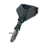 Maxbell Compound Bow Archery Release Aid - Black Wrist Strap with Foldback Design