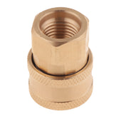 Maxbell 1/4 Pressure Washer Female Adapter Kit/Set and Garden Hose Quick Connector
