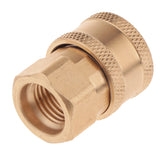 Maxbell 1/4 Pressure Washer Female Adapter Kit/Set and Garden Hose Quick Connector