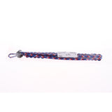 Maxbell Braided Paracord Adjustable Camera Wrist Strap/ Bracelet Red Blue White