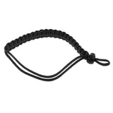 Maxbell Braided Paracord Adjustable Camera Wrist Strap/ Bracelet Black