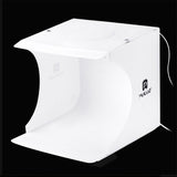 Maxbell 7W Portable Table Top Photo Studio Box LED Lighting Tent Softbox Lighting Kit 20x20cm with Light Guide Plate & 6 Backdrops