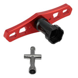 Maxbell 1/8 RC Car Model Parts Tool 17mm Sleeve Wrench Cross Spanner for Redcat HSP