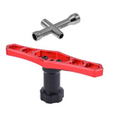 Maxbell 1/8 RC Car Model Parts Tool 17mm Sleeve Wrench Cross Spanner for Redcat HSP