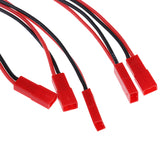 Maxbell 100mm RC ESC/Battery Cable Line w/ 2Pins JST Male to Female Connectors Plug