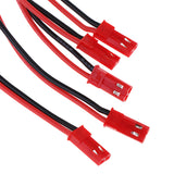 Maxbell 100mm RC ESC/Battery Cable Line w/ 2Pins JST Male to Female Connectors Plug