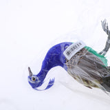 Maxbell Fake Artificial Peacock Bird Feathered Realistic Garden Home Decor Ornament