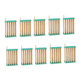 Maxbell 10 PCS Bamboo Queen Bee Cage for Catching Queen Bee Catcher Beekeeping Tool