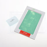 Maxbell Baby Handprint Footprint Frame Kit with Lasting Green Ink Pad Standing on Table Room Office Wall Decoration 23x28x2cm