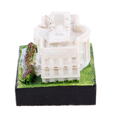 Maxbell Resin Mini White House Model Figurine Landmark Building Toy for Home Table Decoration Souvenir