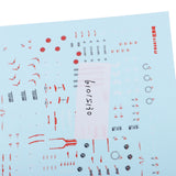 Maxbell Water Slide Decal Slip Decals for Gundam RG019 Astray Red Frame Collection