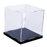 Maxbell Dustproof Case Showcase Clear Box Cube for Diecast Car Truck Toys 20x20x25cm