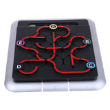 Maxbell 64 Levels Subway Labyrinth Puzzles Game Toy for Kids Patience Training Props