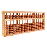 Maxbell 15 Rows Chinese Wooden Beads Arithmetic Abacus Calculator for Kids Education