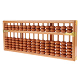 Maxbell 15 Rows Chinese Wooden Beads Arithmetic Abacus Calculator for Kids Education