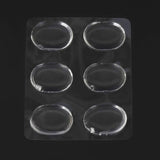 Maxbell Transparent Drum Silicone Mute Silencer Pads For Rock Band Drum Set Of 6