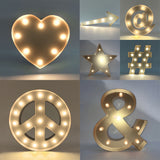 Maxbell 3V 40W Power Heart Shape LED Light Wedding Party Cafe Birthday Night Party Decoration Lights 12 INCH Silver