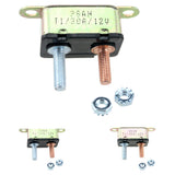 Maxbell Automotive 30AMP Metal Auto-Reset Circuit Breaker 30A 12V for RV Boat