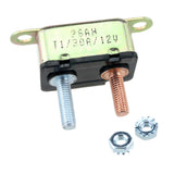 Maxbell Automotive 30AMP Metal Auto-Reset Circuit Breaker 30A 12V for RV Boat