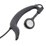 Maxbell Earpiece Headset with PTT and Microphone for 1 PIN 2.5MM Motorola Two-Way Radio T6200C T5800 T7200 T5720 MB140R