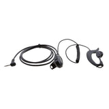 Maxbell Earpiece Headset with PTT and Microphone for 1 PIN 2.5MM Motorola Two-Way Radio T6200C T5800 T7200 T5720 MB140R