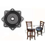 Maxbell 7 Inch Marine / Boat Seat Swivel Coated Mount Base Chair Swivel Plate Metal