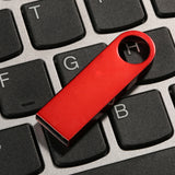 Maxbell USB 2.0 Flash Memory Drive Bulk Thumb U Disk Sticks Fast Storage Capless Key Ring Design Waterproof Red 256GB