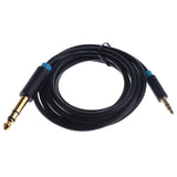 Maxbell Gold Plated 3.5mm 1/8'' Male Stereo to 6.5/6.35mm 1/4''Male Stereo Audio Cable 1.5m