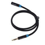 Maxbell 3.5mm Aux Male to Female Jack Plug Stereo Earphones Audio Cables Cord for Mp3-0.5m