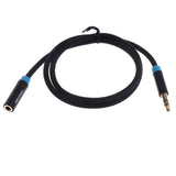 Maxbell 3.5mm Aux Male to Female Jack Plug Stereo Earphones Audio Cables Cord for Mp3-0.5m