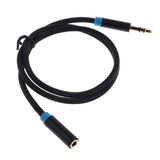 Maxbell 3.5mm Aux Male to Female Jack Plug Stereo Earphones Audio Cables Cord for Mp3-0.5m