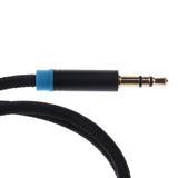 Maxbell 3.5mm Aux Male to Female Jack Plug Stereo Earphones Audio Cables Cord for Mp3-0.5m