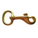 Maxbell Heavy Duty Solid Brass Swivel Eye Bolt Snap Hook Lobster Clasp for Straps Bags Belting Outdoor Tent Pet (2/3