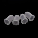 Maxbell 8ml Refillable Lip Gloss Balm Tube Essential Oil Bottles Vials Cosmetic Containers Funnels Set Transparent