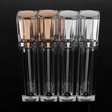 Maxbell 8ml Refillable Lip Gloss Balm Tube Essential Oil Bottles Vials Cosmetic Containers Funnels Set Transparent