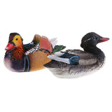 Maxbell Resin Animal Sculpture Modern Garden Zoo Ornament Outdoor Decorations Floating Ducks