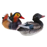 Maxbell Resin Animal Sculpture Modern Garden Zoo Ornament Outdoor Decorations Floating Ducks